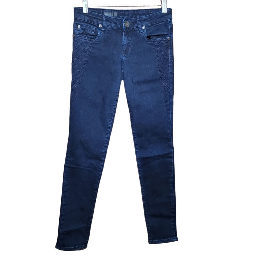 Kut from the Kloth Diana skinny blue women's jeans size 0.